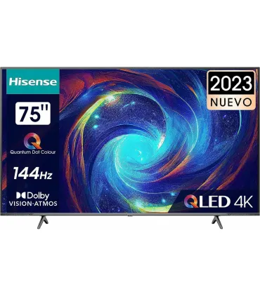 Hisense 75E7KQ 75 TV 4K UHD QLED - Qualité d'image exceptionnelle