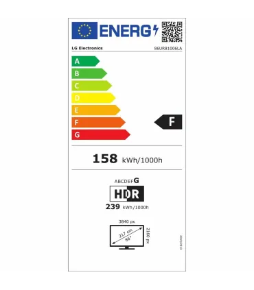 LG 86UR81006LA.AEU 86 TV LED 4K UHD - Visuels Éblouissants !