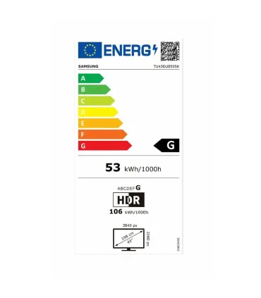 Samsung TU55DU8505 43 4K Crystal UHD LED TV