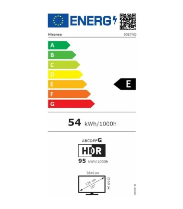 Hisense 55E7NQ Pro 55 TV QLED - Jeu amélioré et couleurs