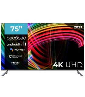 75\ Téléviseur LED UltraHD HDR10 Cecotec A3 Android