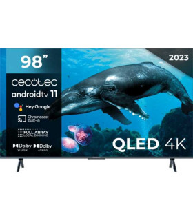 98 TV 4K UHD QLED par Cecotec - Qualité d'image époustouflante