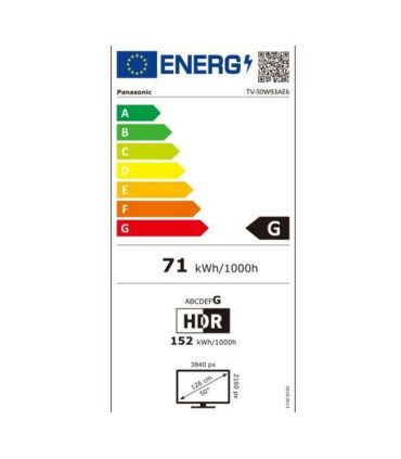 TV LED 4K UHD Panasonic 50&quot; - Qualité d'image exceptionnelle