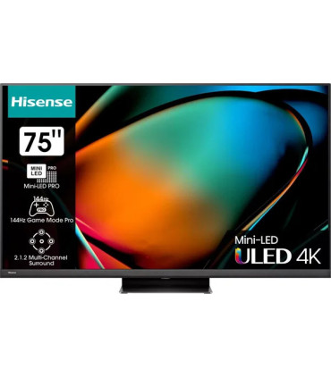 Hisense 75U8KQ : Expérience exceptionnelle de télévision QLED