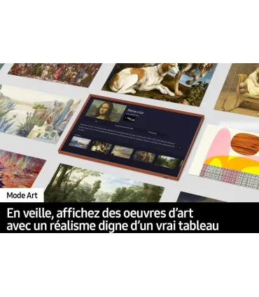 Samsung The Frame QE75LS03B - Superbe TV QLED 4K de 75