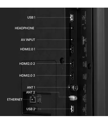 Hisense 65 A7K QLED TV - Ultra HD HDR Smart TV