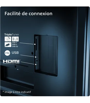 Philips 32PHS6009/12 32 TV LED HD - Fonctionnalités intelligentes et design mince