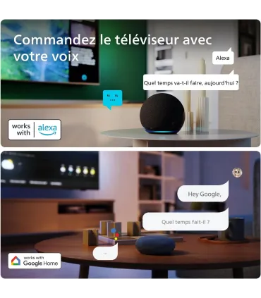 Philips 32PHS6009/12 32 TV LED HD - Fonctionnalités intelligentes et design mince