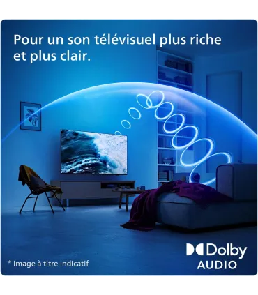 Philips 32PHS6009/12 32 TV LED HD - Fonctionnalités intelligentes et design mince