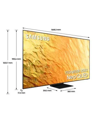 Samsung 75QN800B 8K UHD Neo QLED TV - Expérience de cinéma maison premium