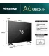 Hisense 75A6N 75 TV LED 4K UHD - Expérience de visionnage exceptionnelle