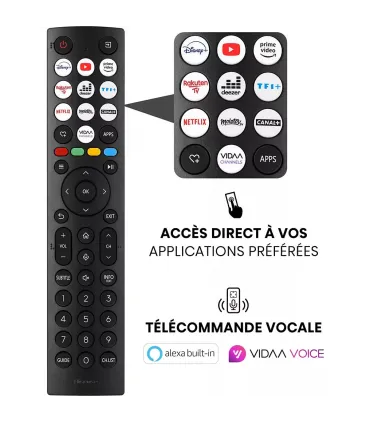 Hisense 75A6N 75 TV LED 4K UHD - Expérience de visionnage exceptionnelle