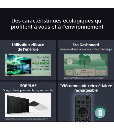 Sony Bravia TV OLED 8K - Expérience immersive 4K UHD