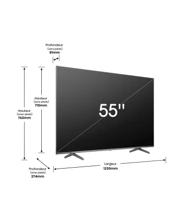 Hisense 55E77KQ 55 4K UHD QLED TV