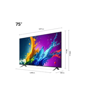 LG 75QNED80T6A.AEU 75 Téléviseur 4K UHD QNED