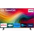 LG 43NANO81T6A.AEU 43 Téléviseur 4K UHD NanoCell - Meilleure qualité d'image