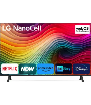LG 43NANO81T6A.AEU 43 Téléviseur 4K UHD NanoCell - Meilleure qualité d'image