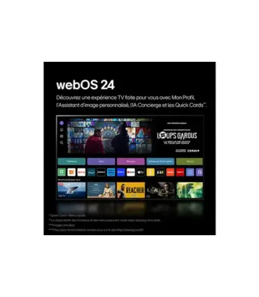 LG 75QNED87T6B 75 4K UHD QNED TV - Qualité d'image imbattable