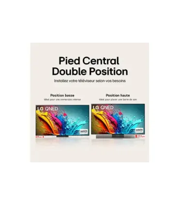 LG 75QNED87T6B 75 4K UHD QNED TV - Qualité d'image imbattable