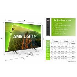 TV Philips Ambilight 55PUS8118 55" 4K UHD LED