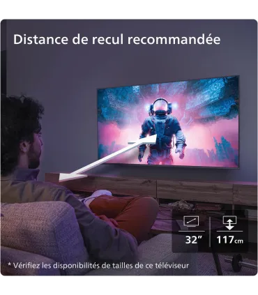 Philips 40PFS6009 40 Téléviseur LED Full HD - Smart TV avec TITAN OS