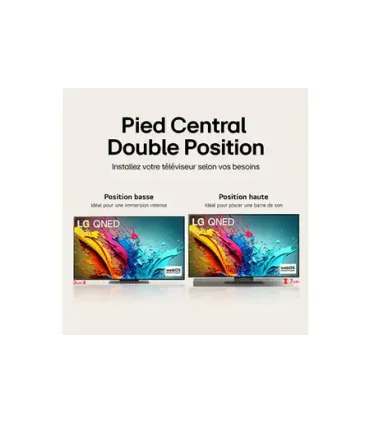 LG 55QNED87T6B 55 4K UHD QNED TV - Qualité d'image époustouflante