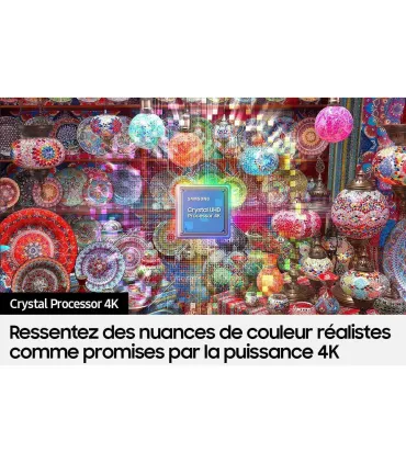 Samsung 50 4K Crystal UHD LED TV - Expérience de visionnage ultime