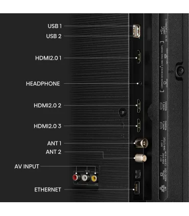 Hisense 50E7KQ 50 4K UHD QLED TV - Qualité d'image époustouflante