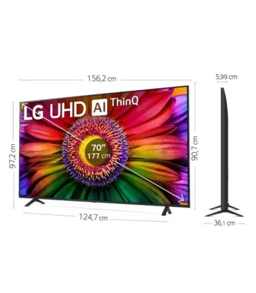 LG 70UR80006LJ.AEU 70 TV LED 4K UHD - Qualité d'image imbattable