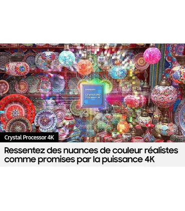 Samsung TU43CU8500 43 TV LED UHD 4K Crystal - Divertissement immersif