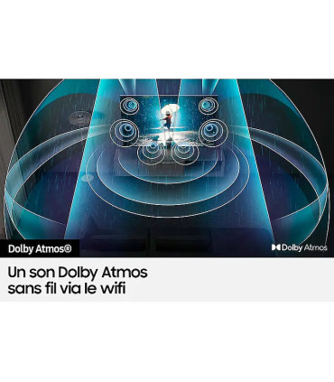 Samsung TQ55Q80D 55 TV 4K UHD QLED - Qualité d'image époustouflante