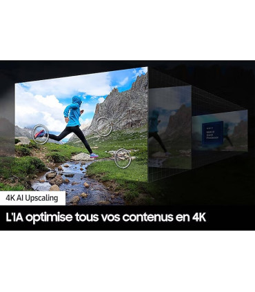Samsung TQ55Q80D 55 TV 4K UHD QLED - Qualité d'image époustouflante