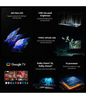 Xiaomi S ELA5666EU 2025 55" 4K UHD QD-Mini LED