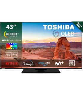 Toshiba 43QV3463DG 43 TV 4K UHD QLED - Écran Haute Définition