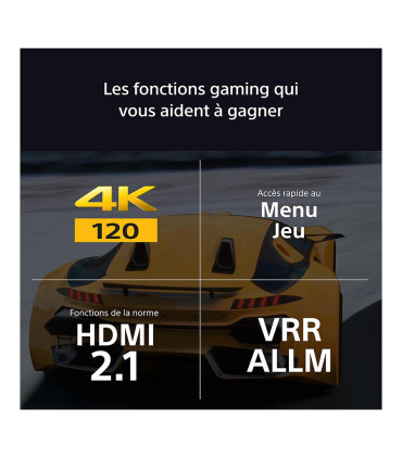 Sony Bravia 7 K65XR70 - Expérience immersive de télévision Mini LED
