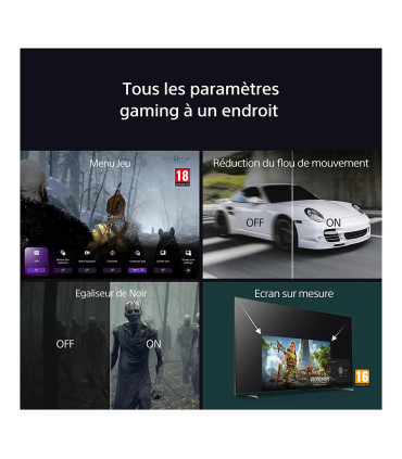 Sony Bravia 7 K65XR70 - Expérience immersive de télévision Mini LED