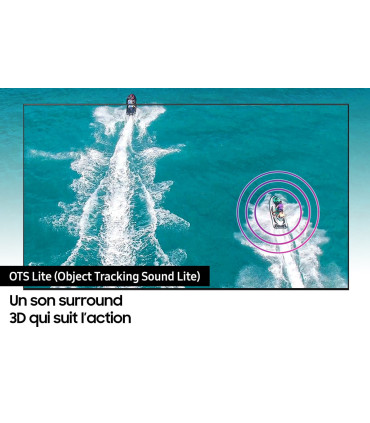 Samsung 65 TV LED UHD 4K Crystal - Image et son époustouflants