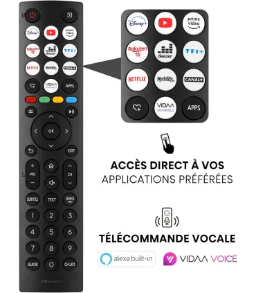 Hisense 32A4N 32 TV LED HD - Divertissement Intelligent