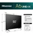 Hisense 50A6N 50 TV LED 4K UHD - Smart TV avec HDR