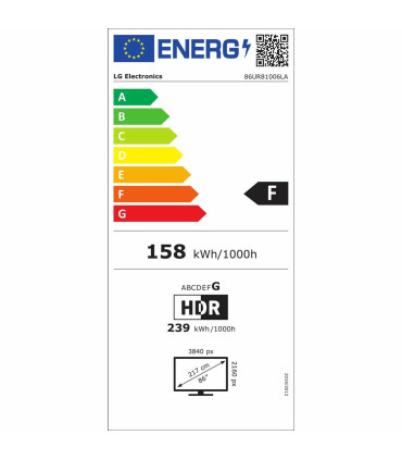 LG 86UR81006LA 86 4K UHD LED TV - Immersive Home Entertainment