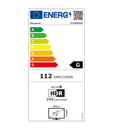 Panasonic TX65MX950E 65 TV LED 4K UHD - Qualité d'image exceptionnelle