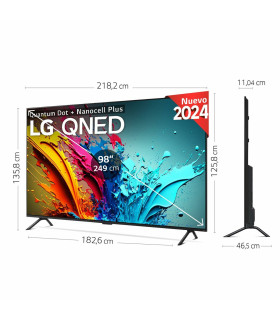 LG 98QNED89T6A 98 4K UHD QNED TV - Qualité d'image époustouflante