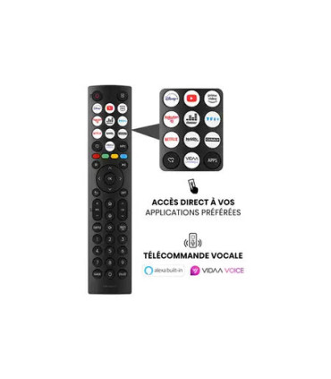 Hisense 43A7NQ 43 QLED UHD TV - Qualité d'image époustouflante