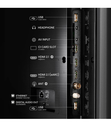Hisense 43A7NQ 43 QLED UHD TV - Qualité d'image époustouflante