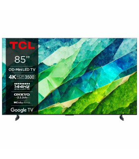 TCL 85C855 85 TV 4K UHD QLED - Qualité d'image époustouflante