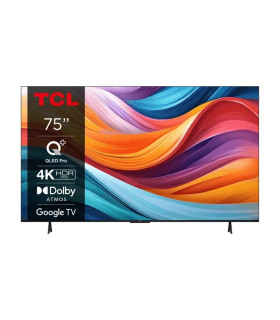 TCL 75T7B 75 TV QLED 4K UHD - Qualité d'image époustouflante