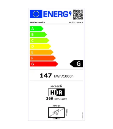 LG 77M49LA 77 TV OLED 4K UHD - Qualité d'image époustouflante