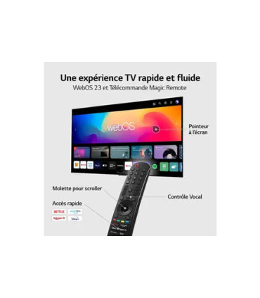 LG 86QNED866RE 86 Téléviseur Intelligent | Expérience de Visionnage Exceptionnelle
