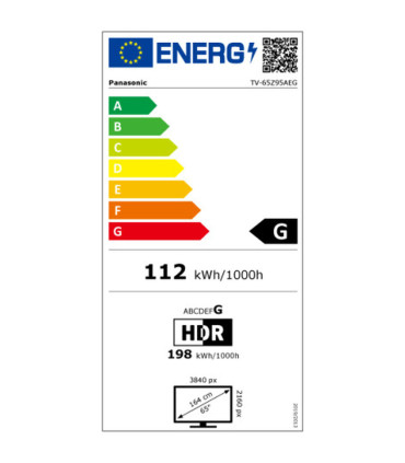 Téléviseur Panasonic TV65Z95AEG 65 4K UHD OLED