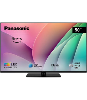 Téléviseur QLED Panasonic 50 avec Fire TV : 4K UHD et HDR